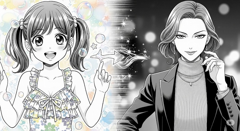 過去のグラビア写真から見る評価の変化
