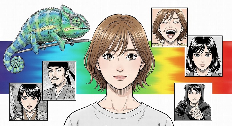 カメレオンのような女優と称される幅広い表現力
