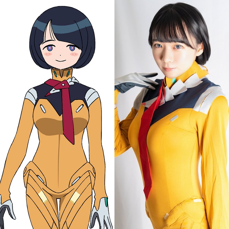 シイコ・スガイのコスプレをした椿野ゆうことシイコ・スガイの比較画像（似ている）