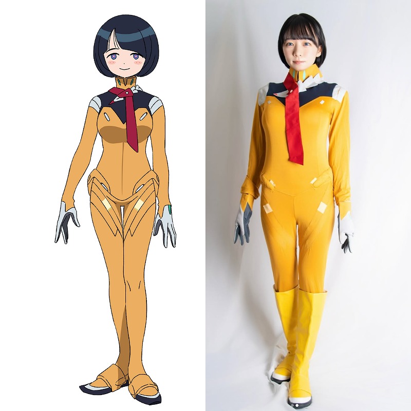 シイコ・スガイのコスプレをした椿野ゆうことシイコ・スガイの比較画像（似てる）