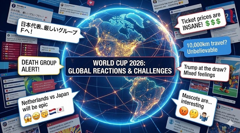 サッカーワールドカップ2026イメージ画像②