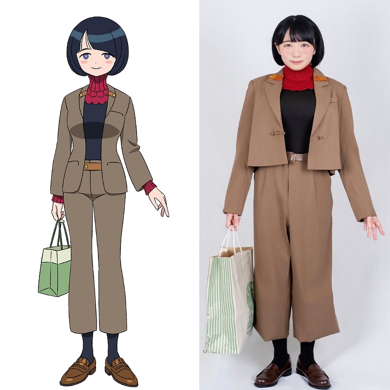 シイコ・スガイのコスプレをしている椿野ゆうことシイコ・スガイの比較画像（似ている）