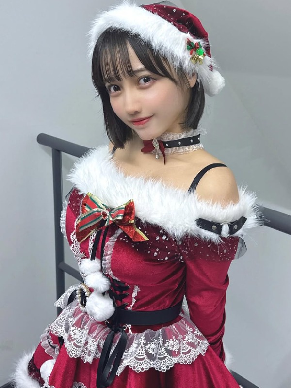 サンタクロースのコスチュームのはのんまゆのの画像