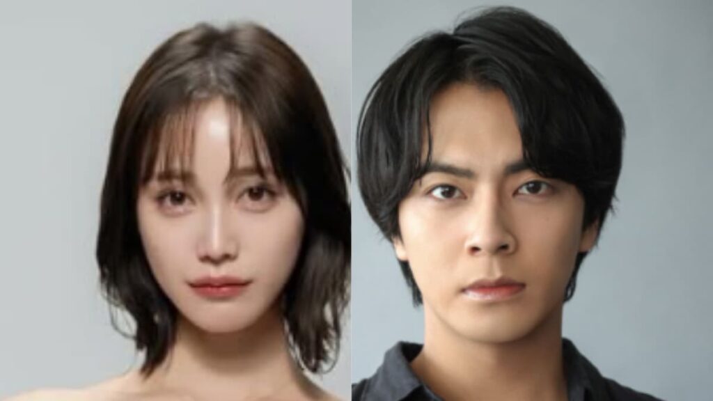 俳優の中村ゆりか（左）と中尾暢樹（右）の顔写真を並べた比較画像。二人とも正面を向き、穏やかで誠実な表情を浮かべている。二人の深い絆と信頼関係を予感させる構成。